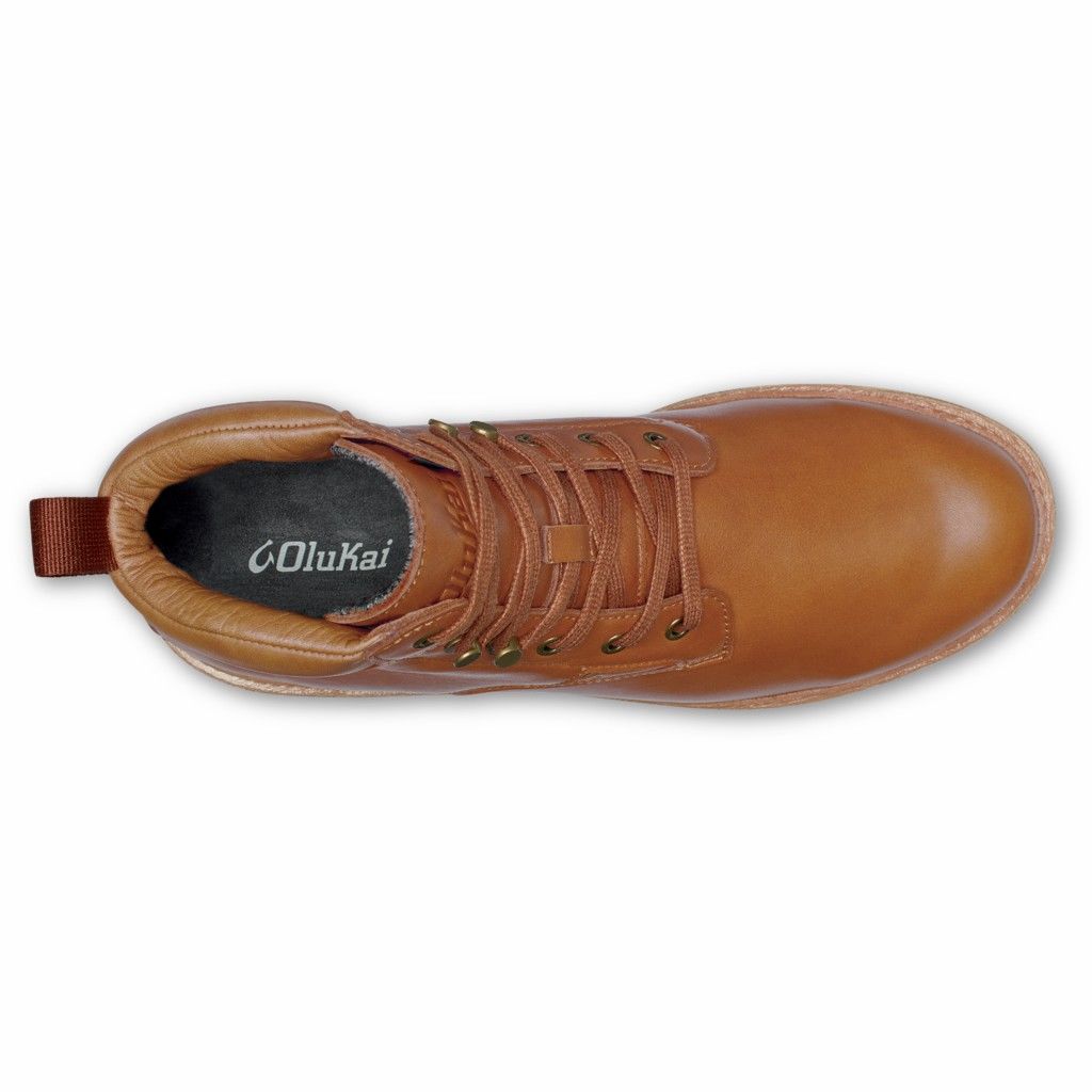 Zapatos Olukai Kilakila - Botas Hombre Cafes 20530-486